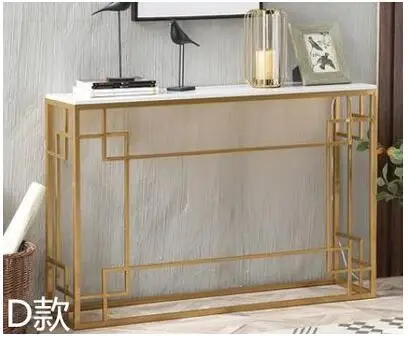 

Nordic porch table modern minimalist marble table bar table living room side table partition cabinet long narrow table