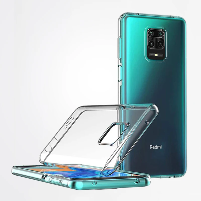 Прозрачный силиконовый чехол для Xiaomi Redmi 9 9A 9C Note 9T 9S Pro Max Note9 9Pro 9i A C S Ультратонкий