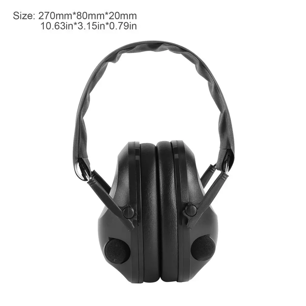 

TAC 6s Noise Canceling Tactical Shooting Headset Anti-noise Sport Hunting Earmuffs Electronic Shooting Headphone Protect The Ear