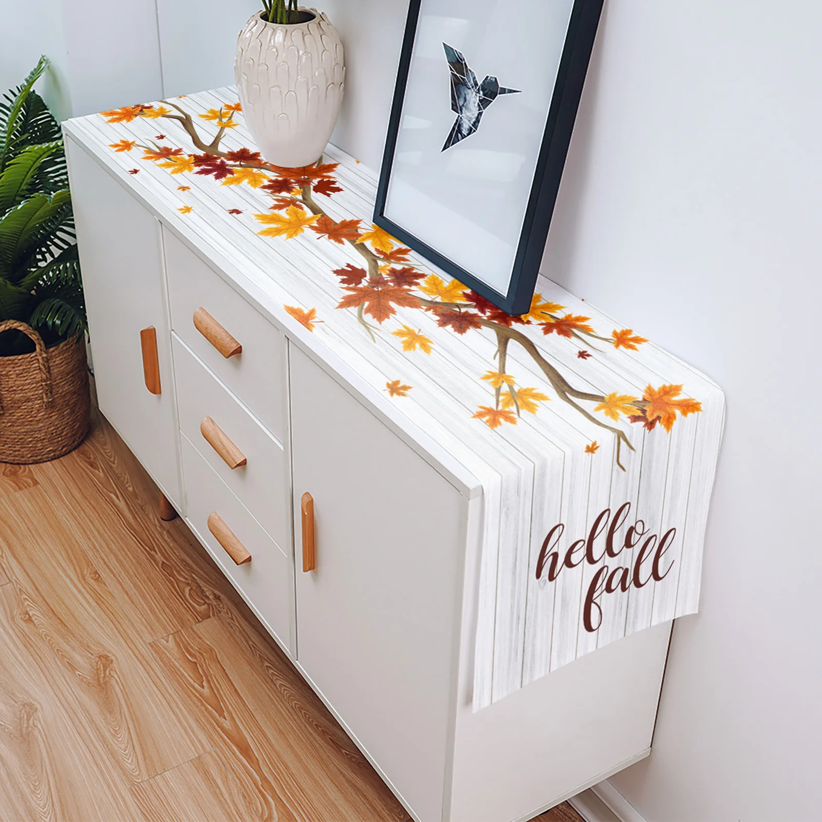 Кленовый лист фон для фотосъемки с изображением деревянного зерна Настольная