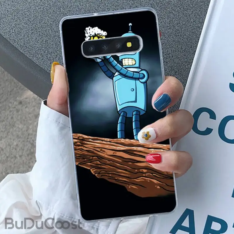 

Riccu Bender Bending Rodriguez Phone Case for Samsung S20 plus Ultra S6 S7 edge S8 S9 plus S10 5G lite 2020