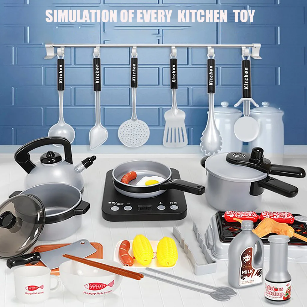 Имитация игрового домика кухня игрушки для ролевых игр из 36 предметов детская