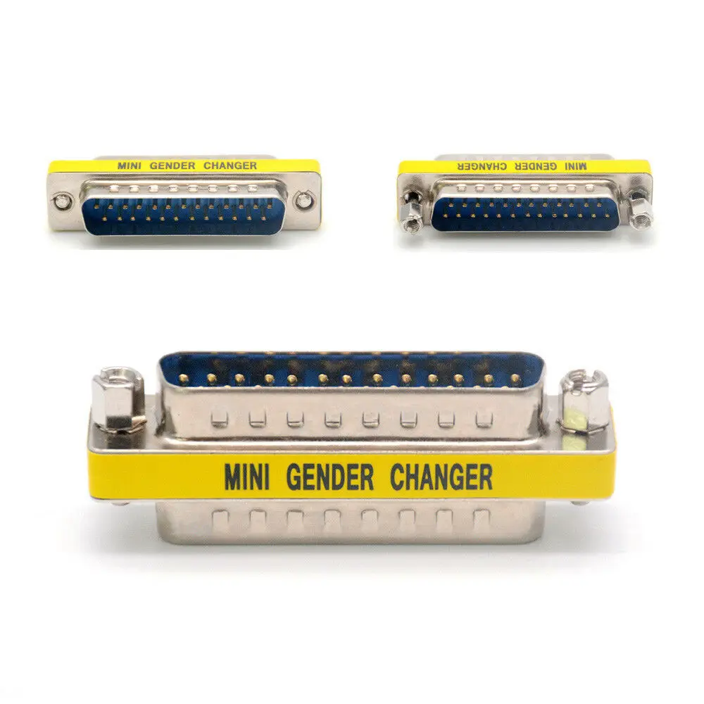 

Cables To Go DB25 Male to Male/Female to Female Mini Gender Changer Adapter