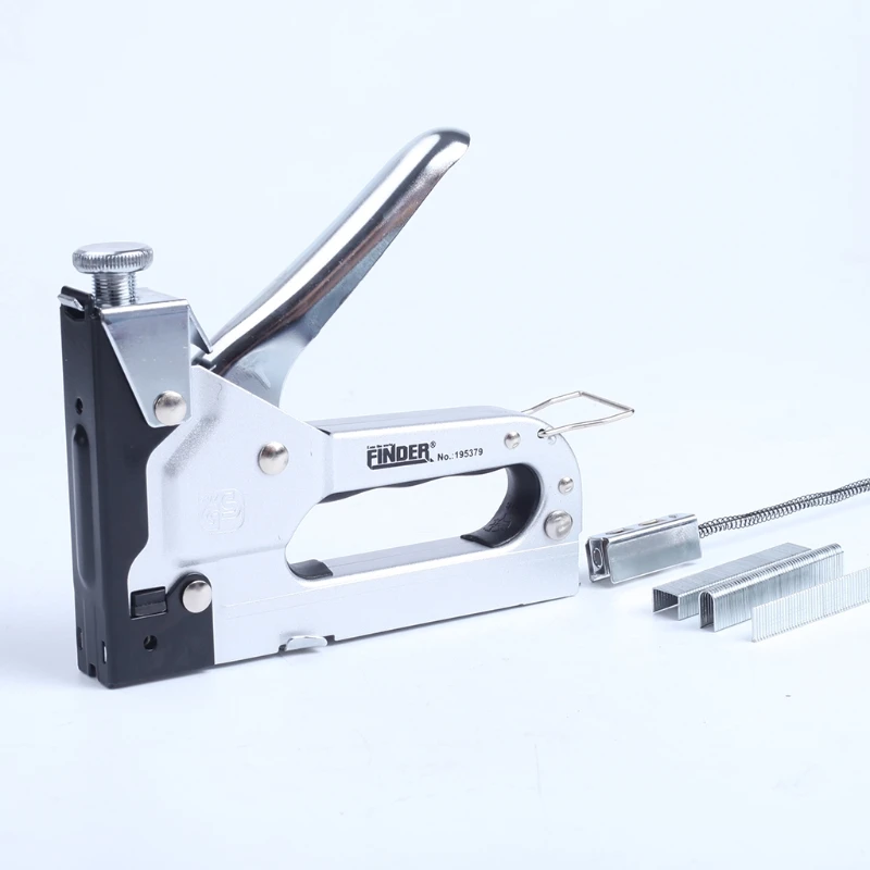 

One Piece Of DIY Home Construction Wood Stapler, Manual Construction Stapler For Fixing Frame Nails For Interior Decoration