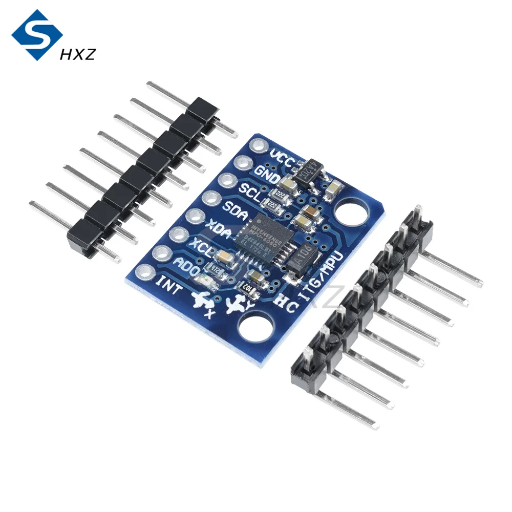 

DC 3V-5V GY-521 MPU-6050 Module 3 Axis Analog Gyro Sensors+ 3 Axis Accelerometer Module IIC I2C For Arduino With Pins