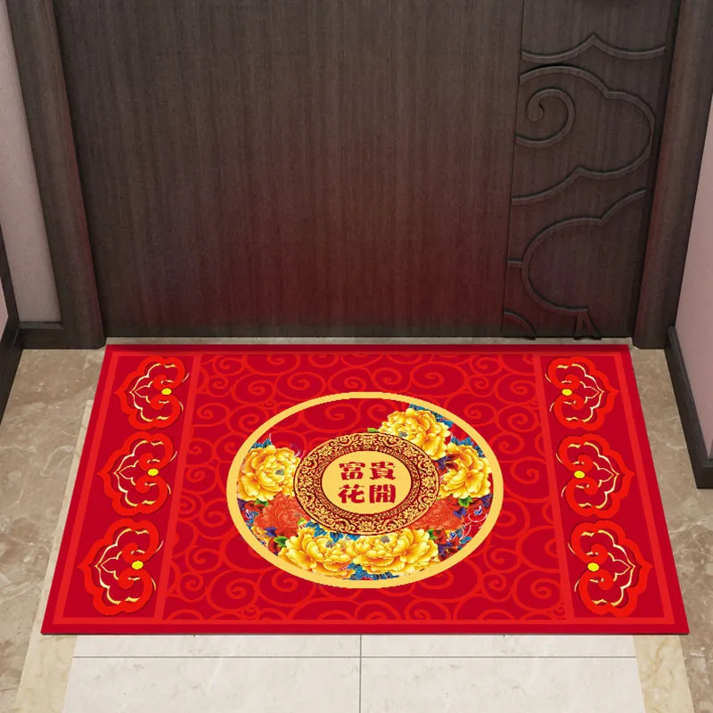 

New Year Wedding Banquet Carpet Living Room Bedroom Carpet Child Climbing Mat Yoga Mat Mat Home Decor Cartoon Carpet
