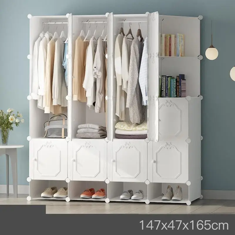 Version L Мобильный дальномер Chambre Kleiderschrank Armario Tela Meble комод мебель для спальни Guarda Roupa Mueble шкаф - Цвет: Version L