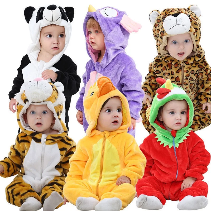 

Baby Romper Boys Girls Clothes Panda Fox Unicorn Newborn Jumpsuit Children's Clothing Toddler Cute Anime Costumes For Baby Suits