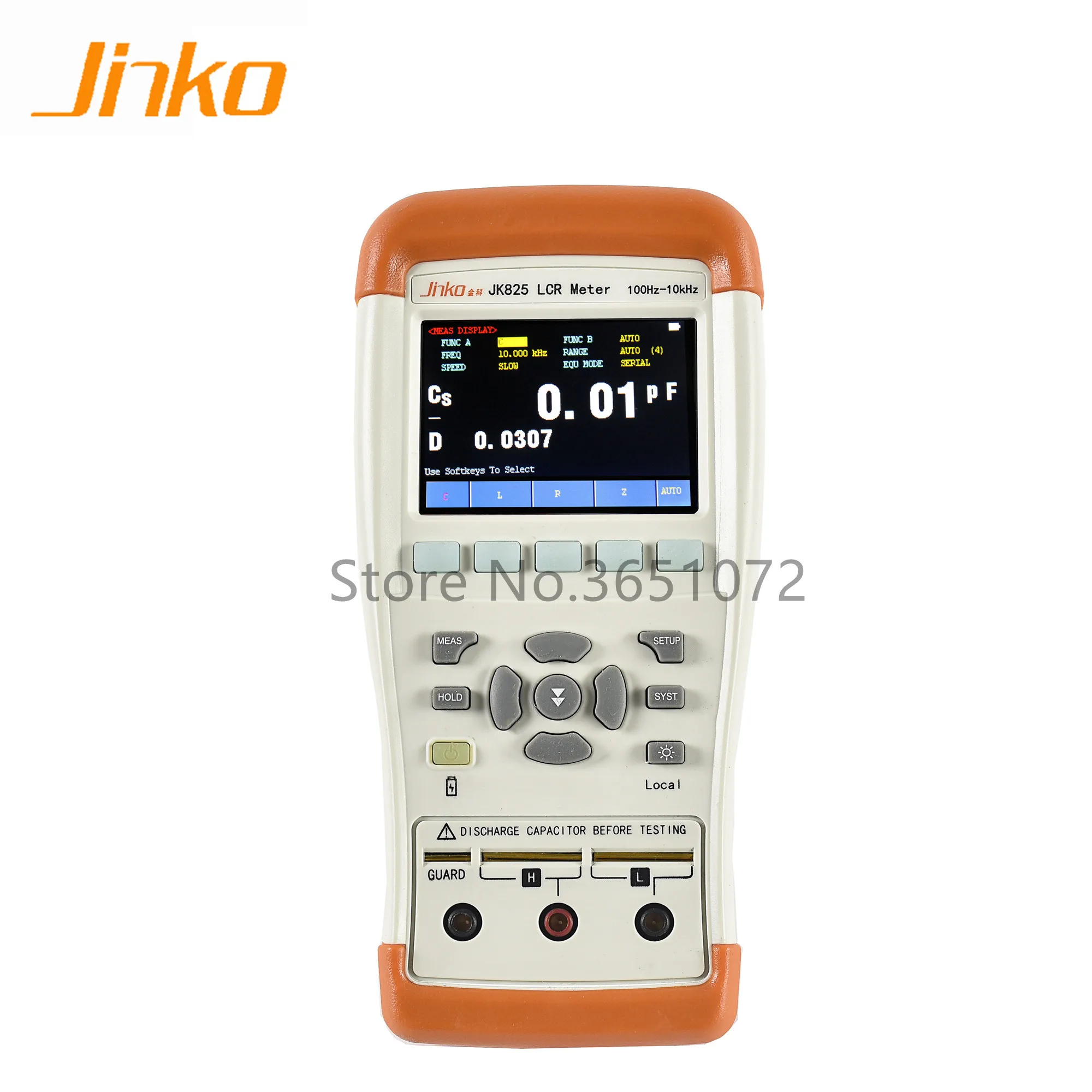 Портативный Измеритель LCR JK825 10 кГц портативный измеритель ESR 100 Гц 120 1 |