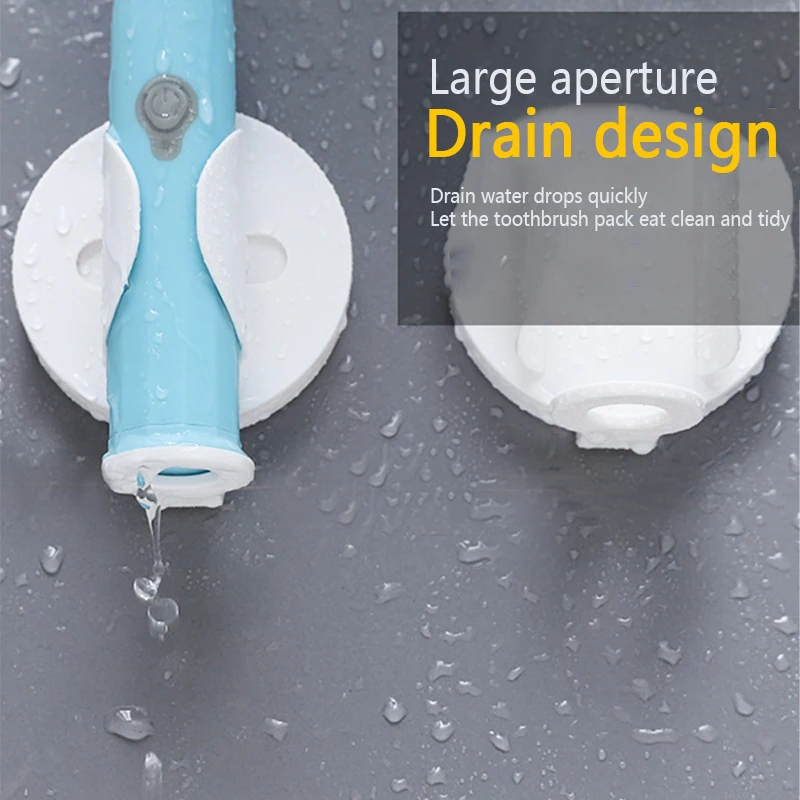 PunchFree Ванная комната Зубная щётка держатель Электрический стеллаж для хранения с