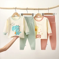 baby children sleepwear baby nightwear pyjamas kids homewear nightwear full sleeve cotton baby girls pajamas sets 1 to 4 years