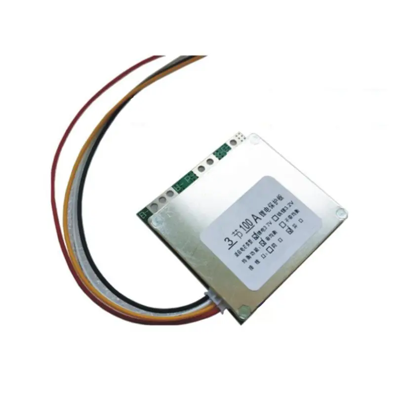 

3S 12V 100A BMS Lithium Battery Protection Board Enhanced Balance Board 18650 Li-ion Battery Charger Circuit Board PCB Module