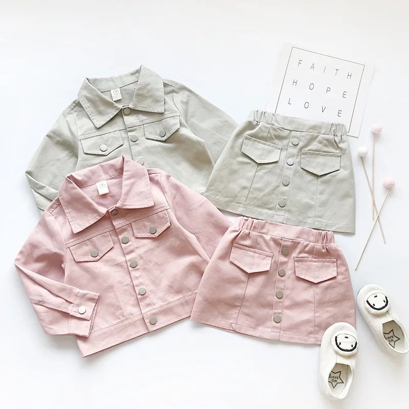 

Girl suit formal wear children's Christmas clothes baby girl clothes autumn clothing coat + skirt