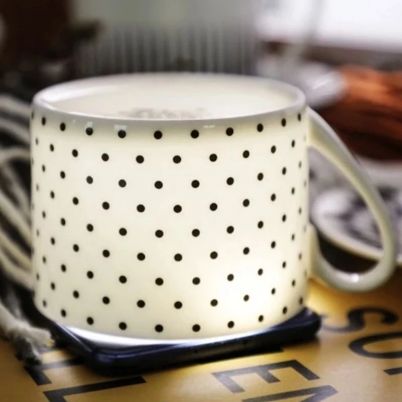 Керамические чашки для послеобеденного чая из костяного фарфора керамическая