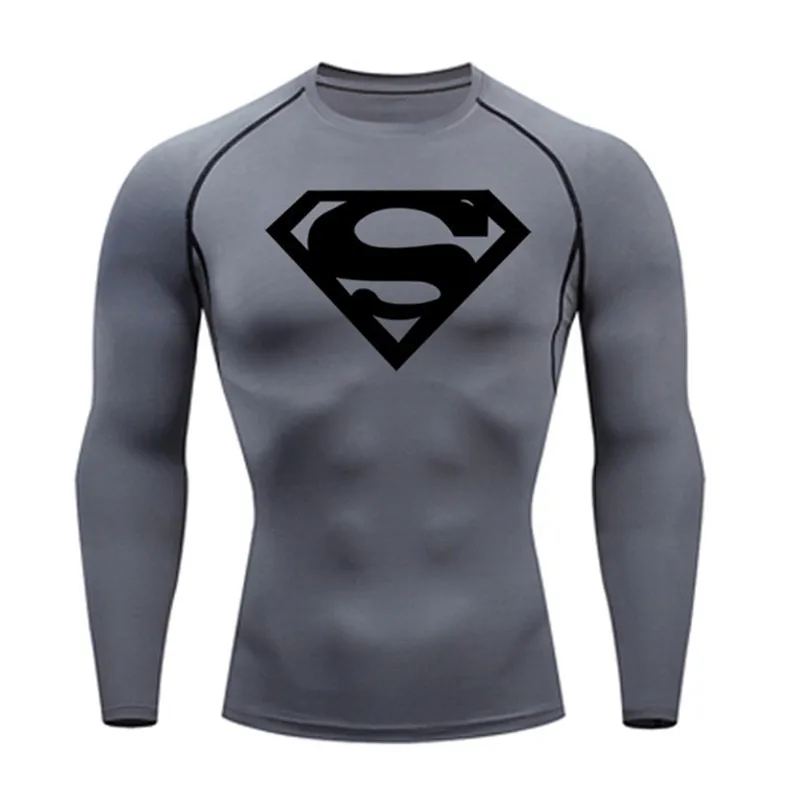 

BJJ Rash Guard T-shirt MMA Men Jerseys Gym Sprots Tights Clothing Jogging Quick-drying Men T Shirt Fitness Jersey Rashgard Shirt