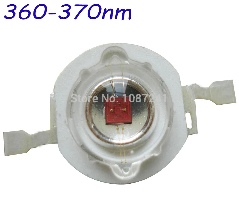 

Free Shipping 30pcs uv led curing 365nm,3w high power uv 365nm led diodes