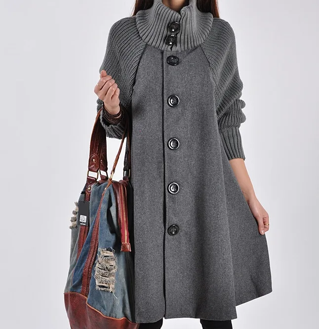 Женское шерстяное пальто - купить по выгодной цене |