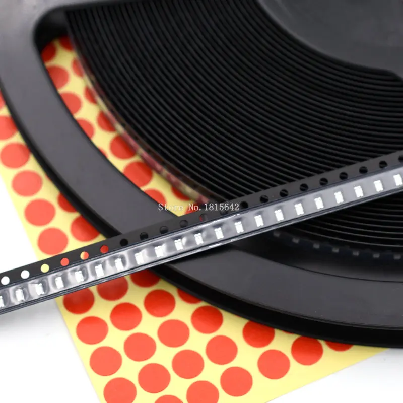 100 шт. красная 0805 SMD Светодиодная лампа ярсветильник красный цвет диодсветильник