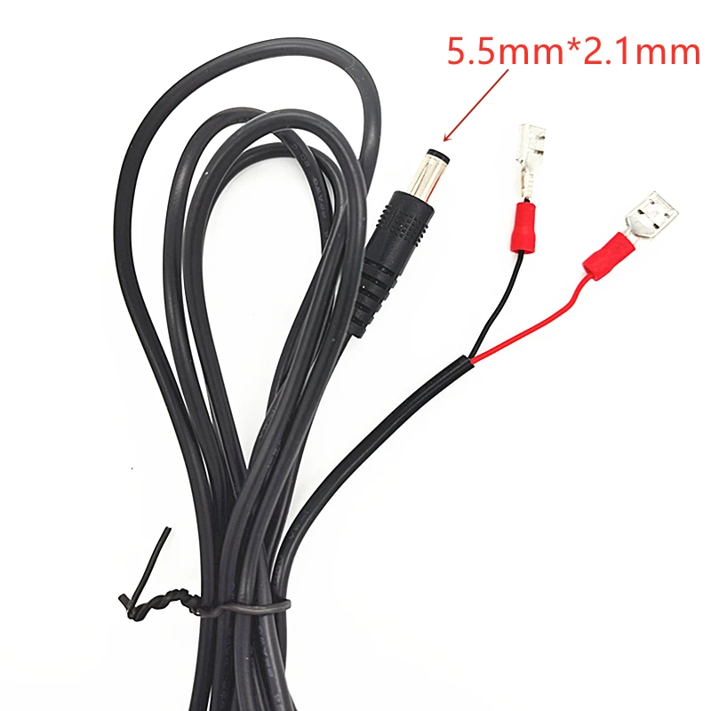 

2M/6.6FT Power Cable for Hunting Trail Camera Ltl Acorn Boly Guard Willfine Spypoint Moultrie, 5.5*2.1mm, 4.0*1.7mm, 3.5*1.35mm