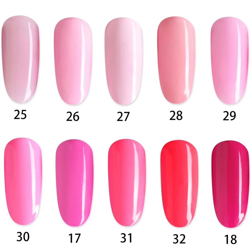 Флуоресцентный зеленый желтый розовый Цвет гель длительный желе лак для ногтей