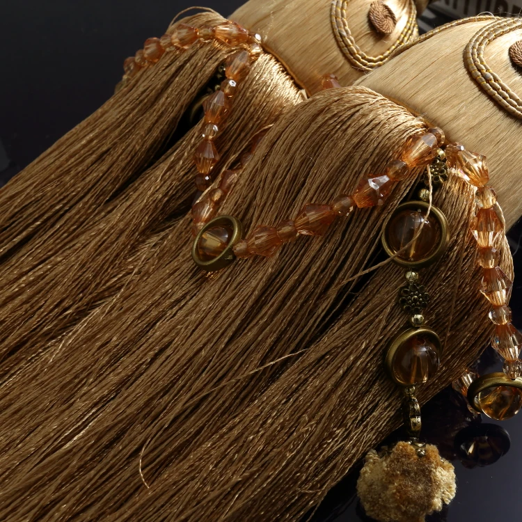 2 шт. занавески для штор с кисточками|Декоративные аксессуары штор| |