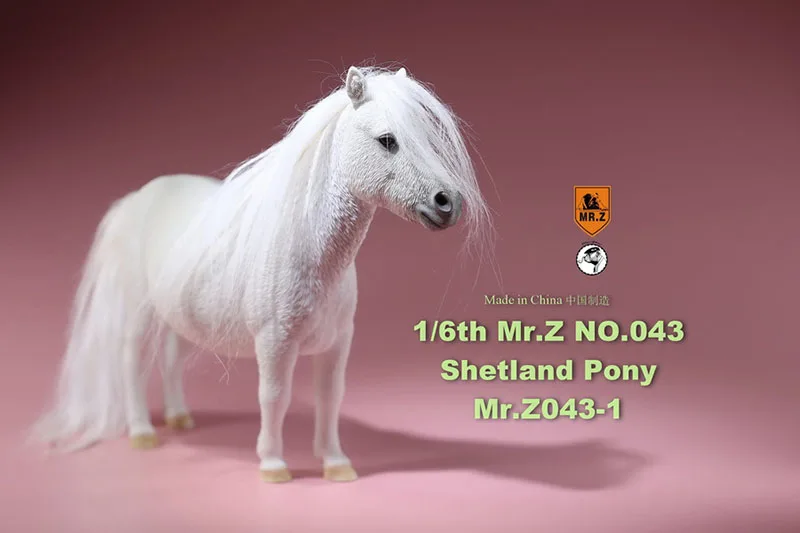 В наличии 1/6 масштаб MRZ043 Mr.Z мини-лошади фигурки животных из Великобритании