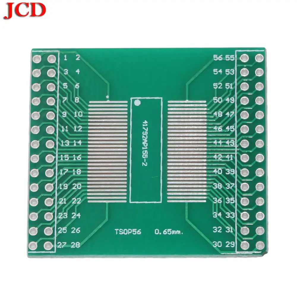 Плата адаптера JCD для платы PCB TSOP56 TSOP48 к DIP56 плата серии AM29 IC 0 5 мм 65 | Обустройство