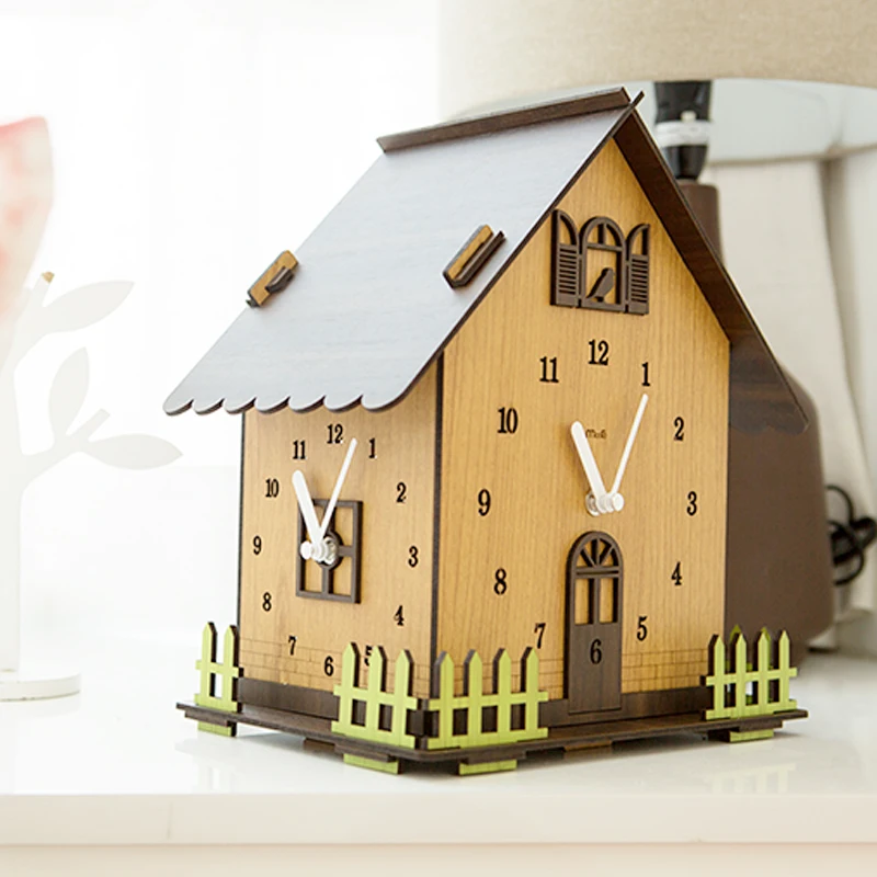 Домашние настенные часы в Европейском стиле пасторальные современные