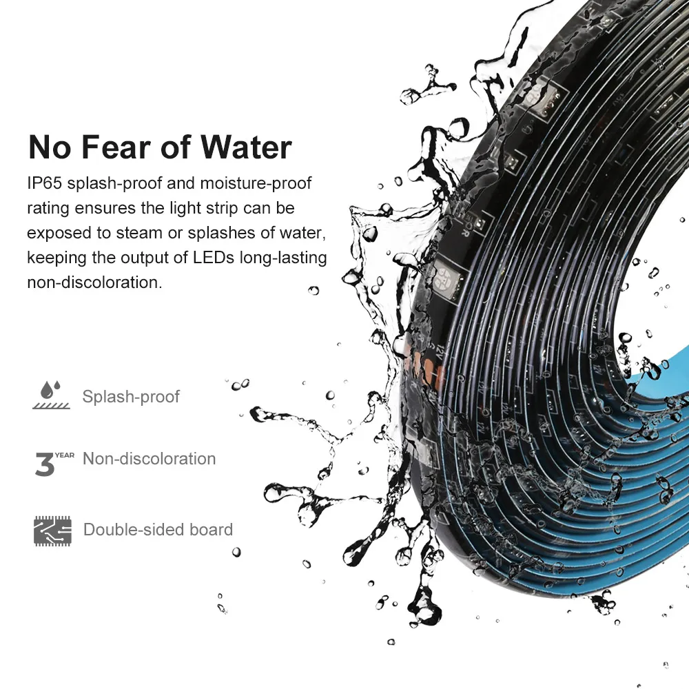 Умный светодиодный светильник SONOFF L1 с регулируемой яркостью водонепроницаемый