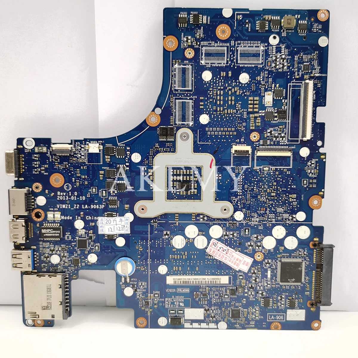 

LA-9063P LA-9061P mainbaord For Lenovo Z500 Laptop Motherboard ( Long ports )