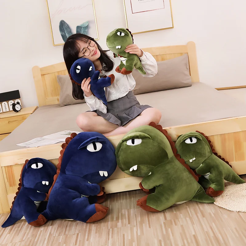 

1pc 35-70cm Cartoon Cute Dinosaur Soft Plush Toy Animal Stuffed Doll Pillow Kawaii Christmas Gift for Children Birthday