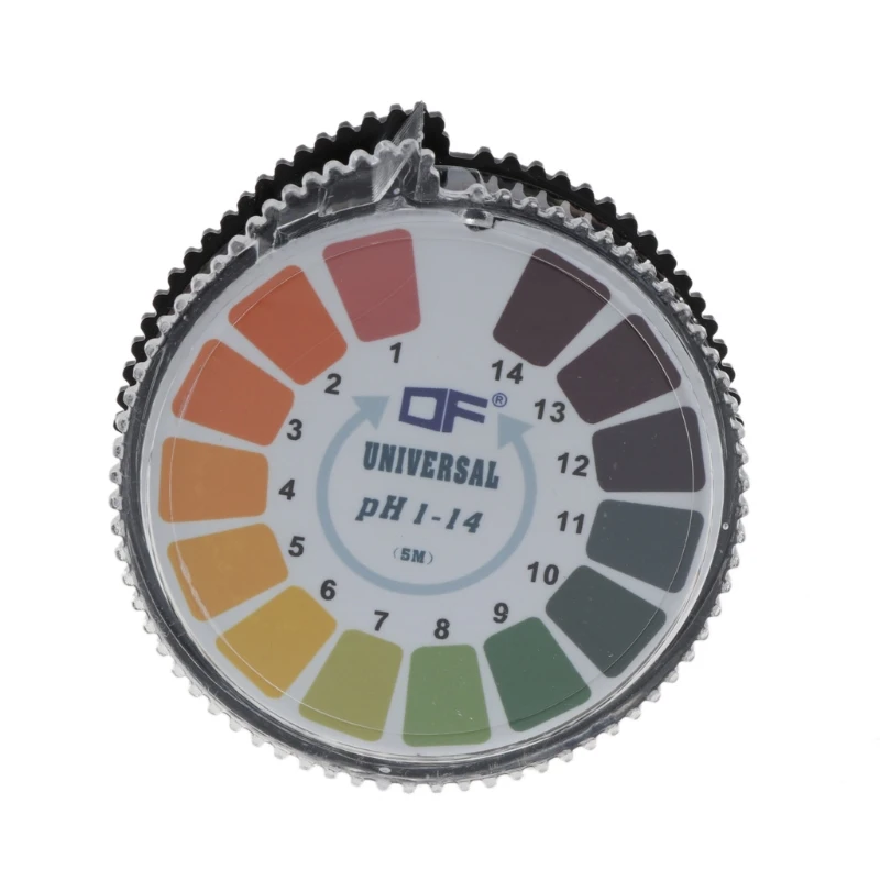 2020 новый круглый 5 м 1 14 PH индикатор щелочной кислоты бумага вода моча слюна Лакмус