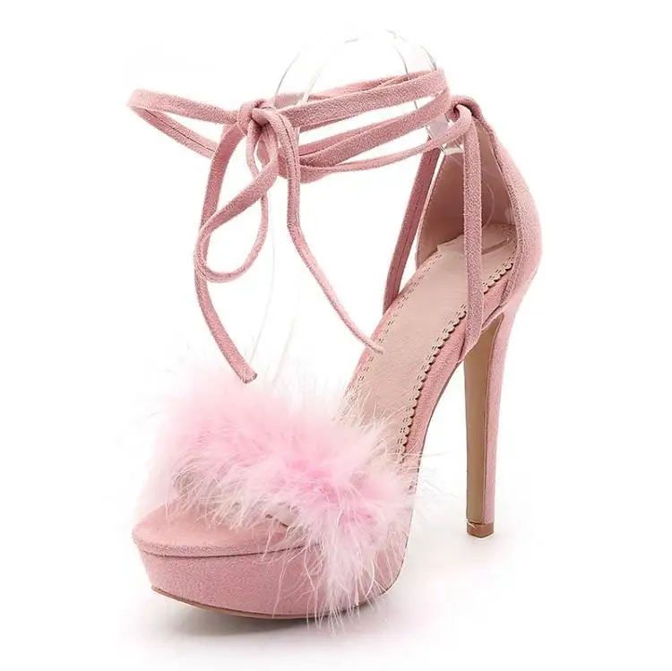 

2021 Sandals Ladies Shoes Summer Espadrilles Platform High Heels Large Size Suit Female Beige New Lacquered Stiletto High-heeled