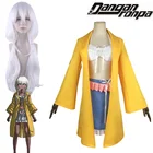 Женский костюм для косплея Angie Yonaga Danganronpa V3 Killing Harmony, парик для косплея Энги из аниме на Хэллоуин, комплект униформы