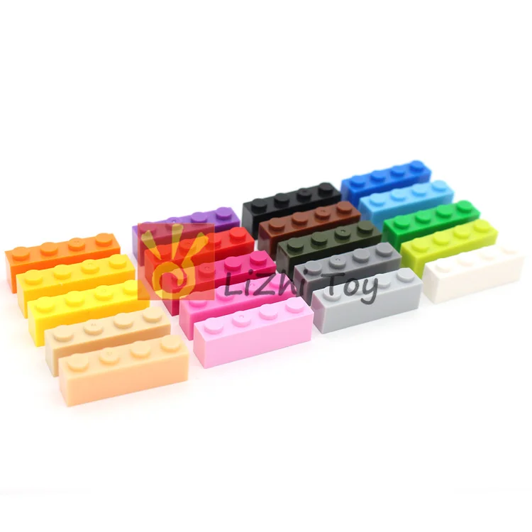 Конструктор MOC * Brick 1*4 (3h) 3010 сделай сам Развивающие детские игрушки совместимые с