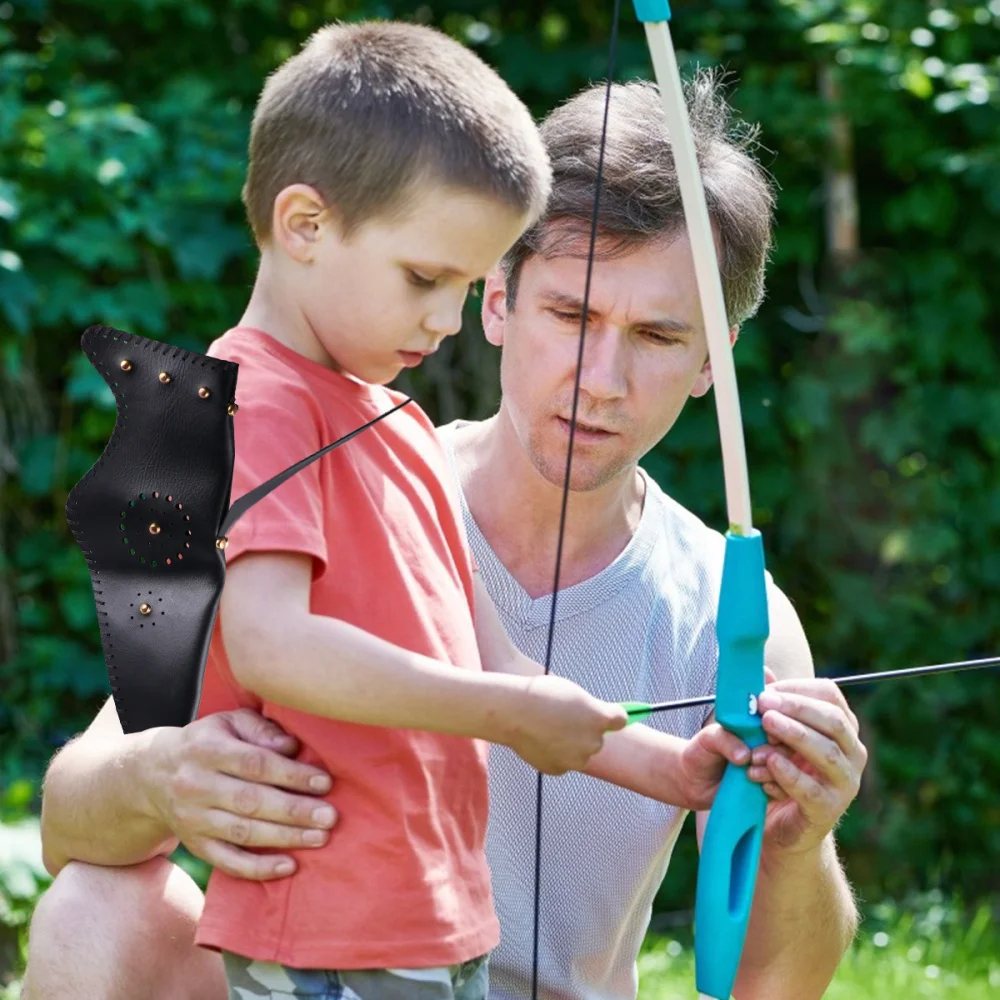 1 шт. кожаная сумка для стрел износостойкая колчан стрельбы из лука|Наружное