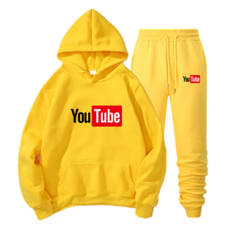 

New Winter Tracksuits Men Set Thick Fleece Hoodies+Pants Suit Hooded Sweatshirt Sportswear Set Male Hoodie Sporting Suits