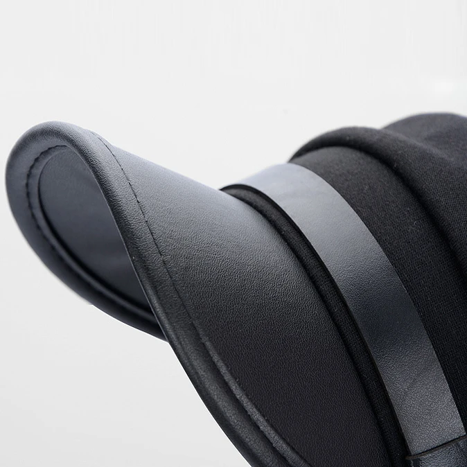 Унисекс военная шапка из искусственной кожи Осенняя моряка для женщин мужчин