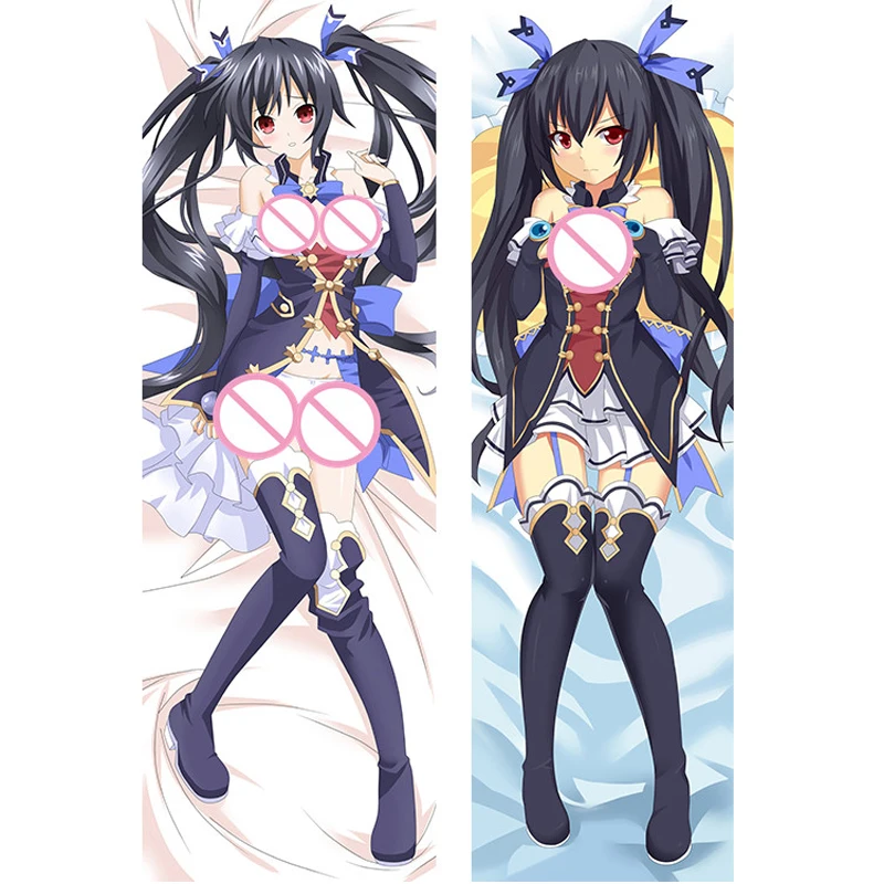 Neptunia U: Действие Unleashed наволочка Noire Пурпурное сердце Нептун &amp Блан Dakimakura тело |