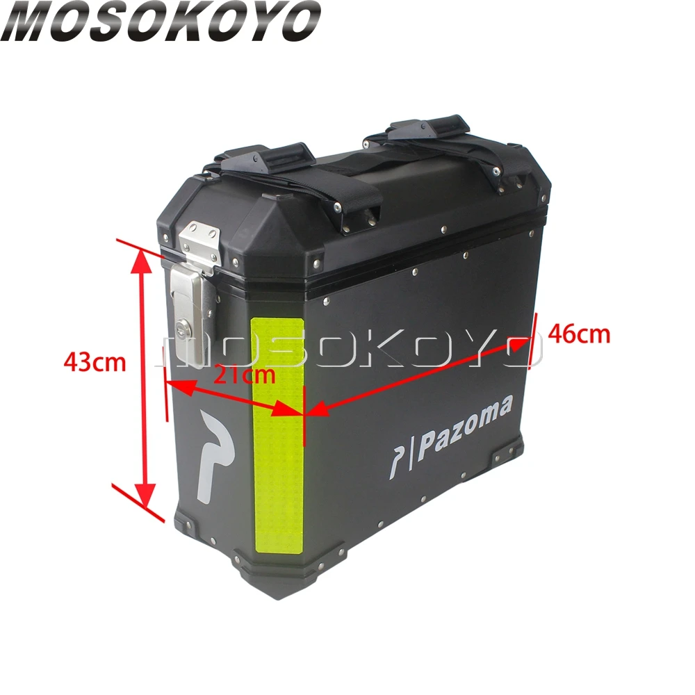 Универсальный чехол для мотоцикла 2 шт. 36Л боковой s Honda Suzuki Марка Triumph BMW R1200 F800 F650 GS|