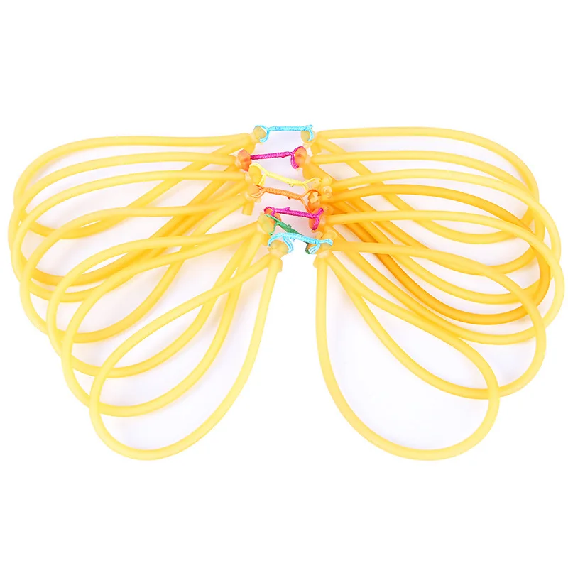 10 шт. эластичная резинка Рогатка для стрельбы рыбалки|Уличные инструменты| |