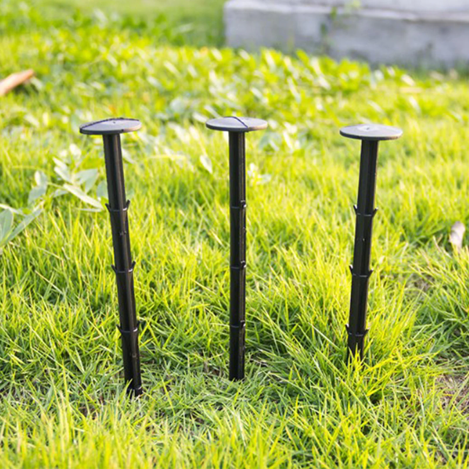 

100pcs / lot Garden Ground Nail 25/16/20cm Greenhouse Film Weed Prevention Ground Cloth Sunshade Fly Net Mulch Fix Tools PP Plas