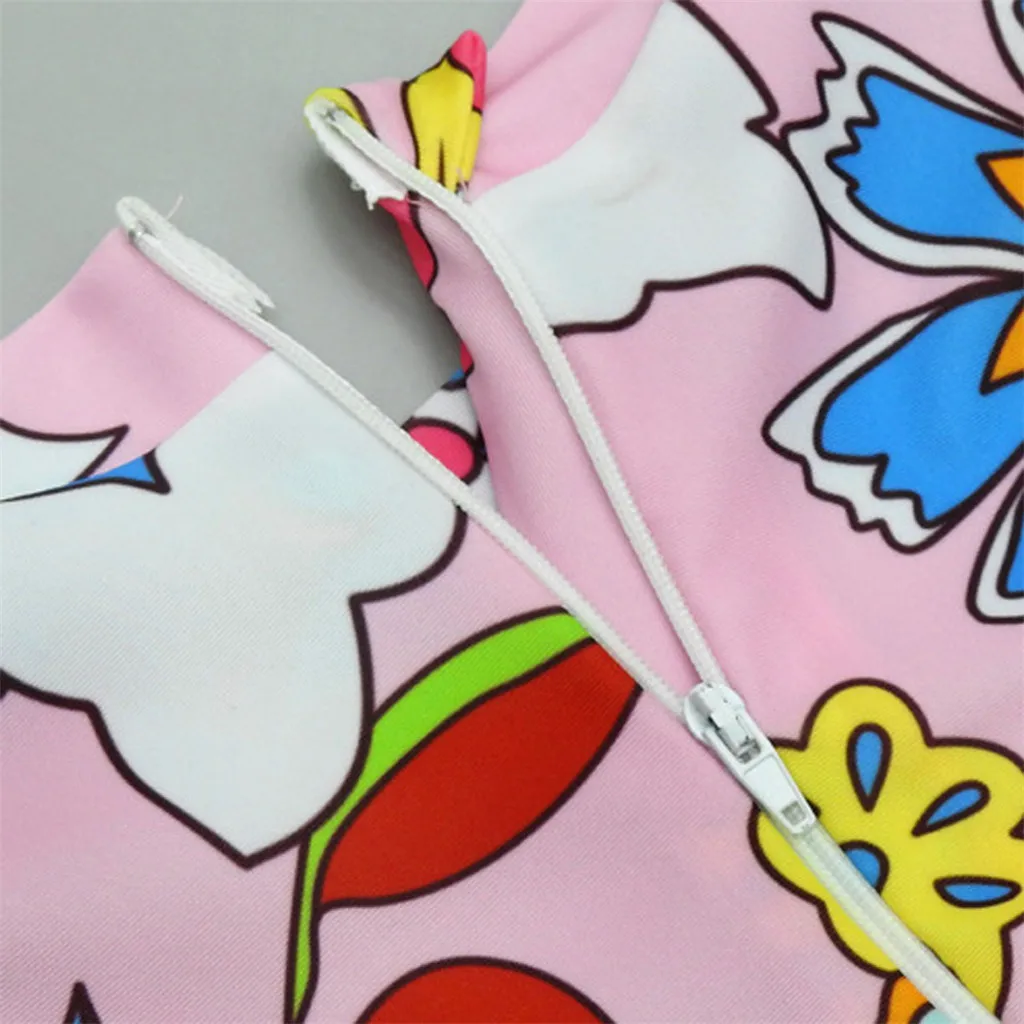 

SAGACE Kids Girl Flower Swimwear With Swimming Skirt Summer Beachwear Clothinfg For Chuldren Girl Kids