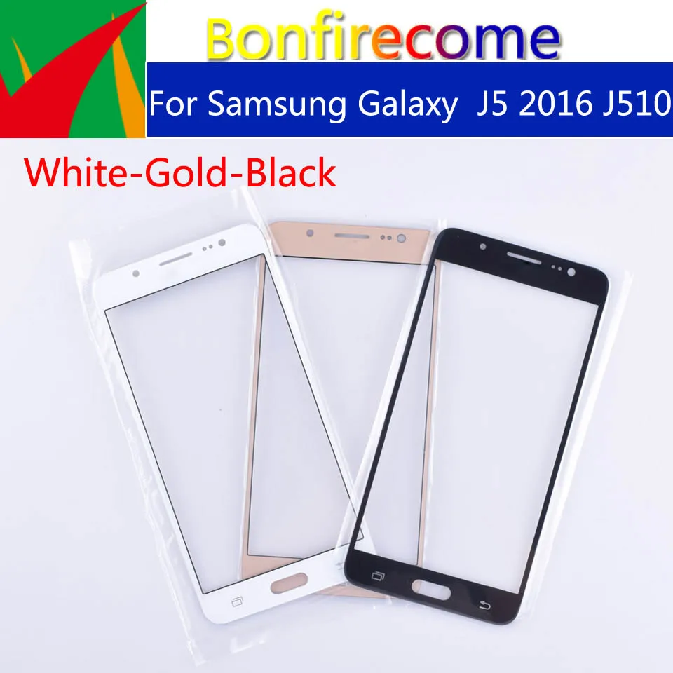 10 шт./партия для Samsung Galaxy J5 2016 J510 J510F J510FN J510G J510Y J510M переднее внешнее стекло