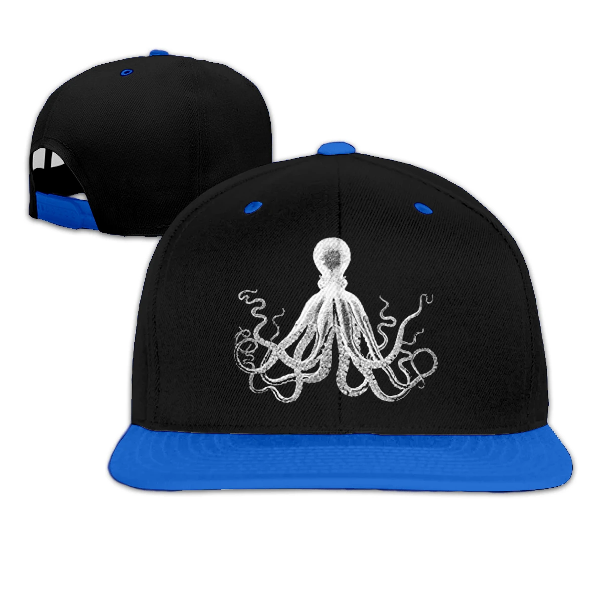 

Классические повседневные Шапки для взрослых Octopus Kraken, синяя бейсболка в стиле хип-хоп