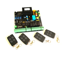 use 220vac pcb board of automatic double arms swing gate opener control board panel motherboard card