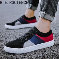 2021 autumn new mens shoes student fashion canvas mens casual shoes flat running low top shoes large size 47