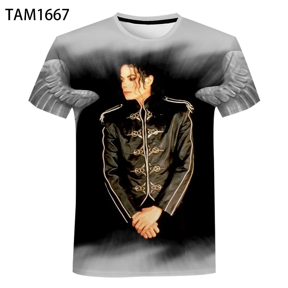 Майкл Джексон парная летняя универсальная 3D печать хлопковая удобная спортивная