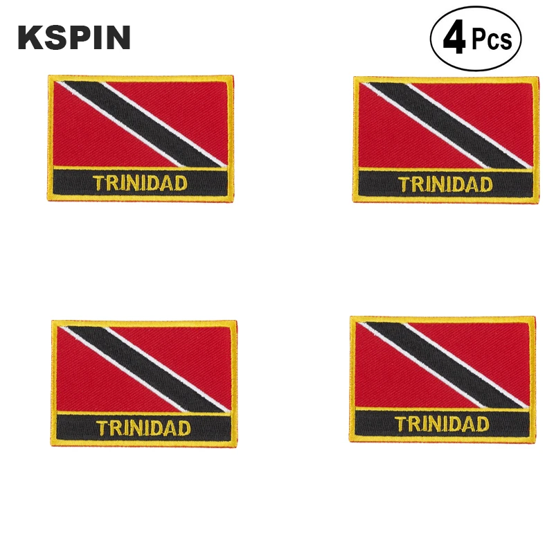 Того Shiled форма флаг нашивки с национальным флагом для одежды DIY украшения PT0051