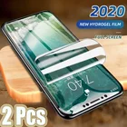 2 шт., 100D Защитная пленка для экрана, не стекло для iPhone 7 8 Plus 6 6s Plus, мягкая защитная пленка на iPhone 11 X XR XS Max 11 Pro Max, пленка